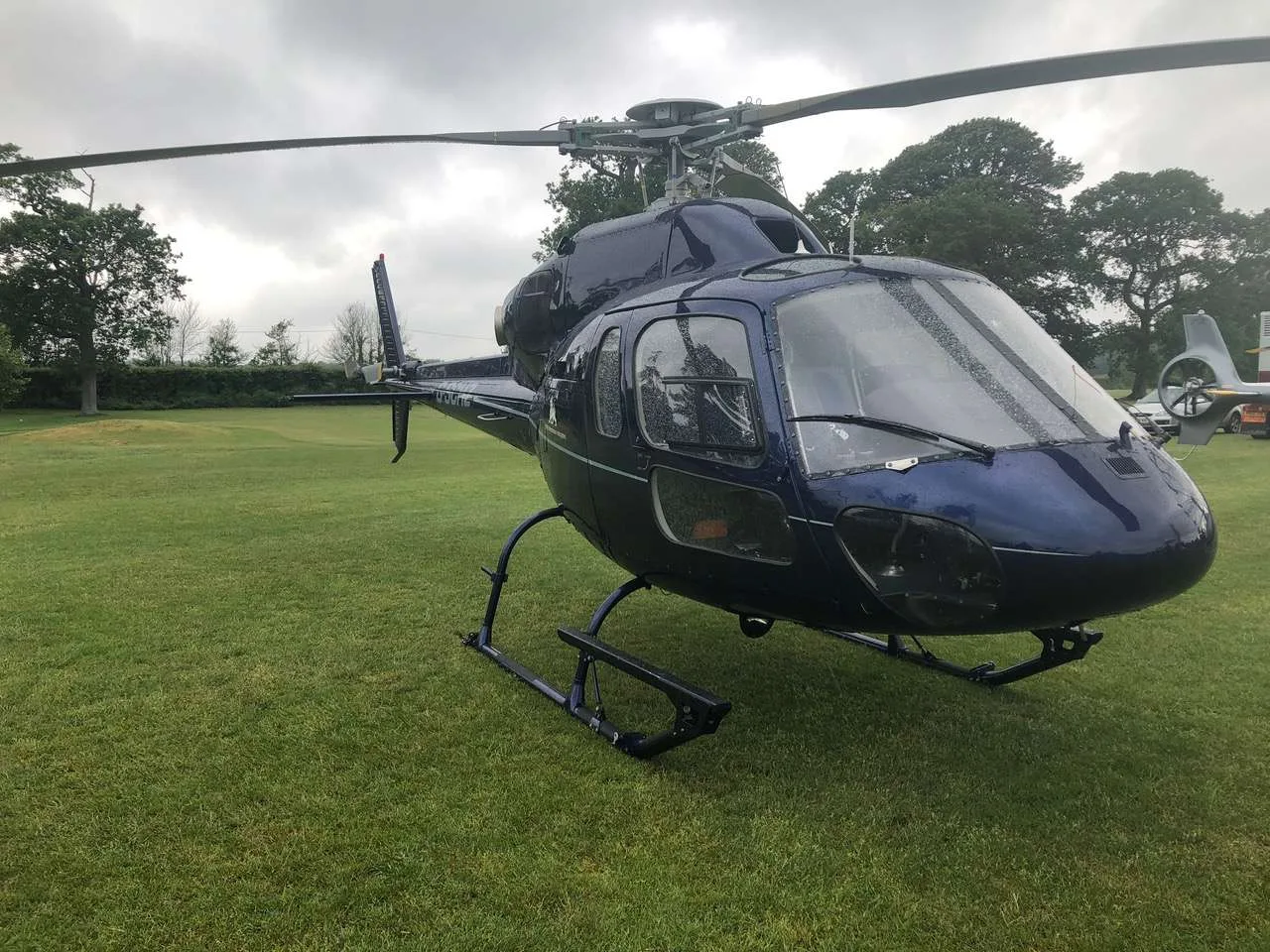 Exterior view of a 1999 Eurocopter AS355N.