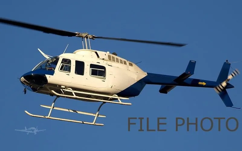 Exterior view of a 2000 BELL 206L-4.