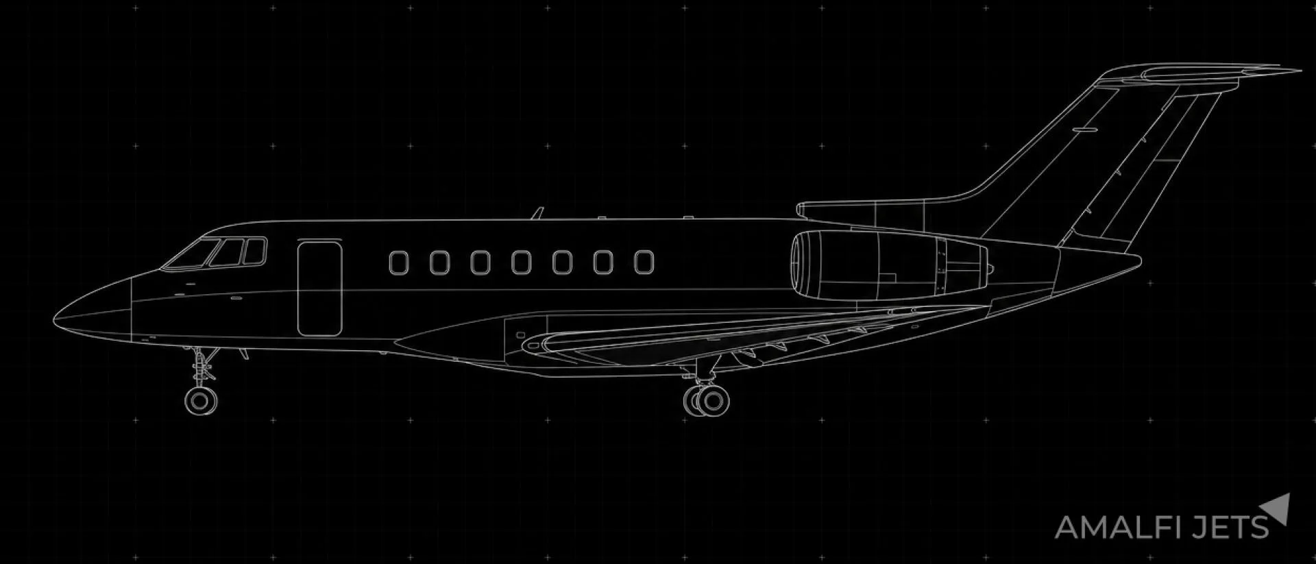 Marketing image of a 2002 Hawker 800XP.