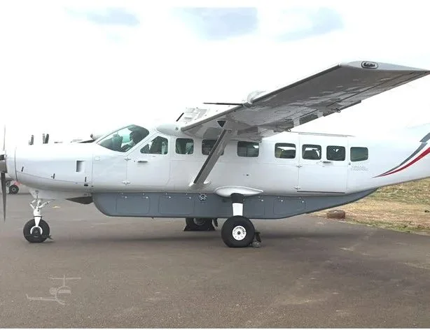 Exterior view of a 2013 Cessna 208B Grand Caravan EX, 5Y-TAO.