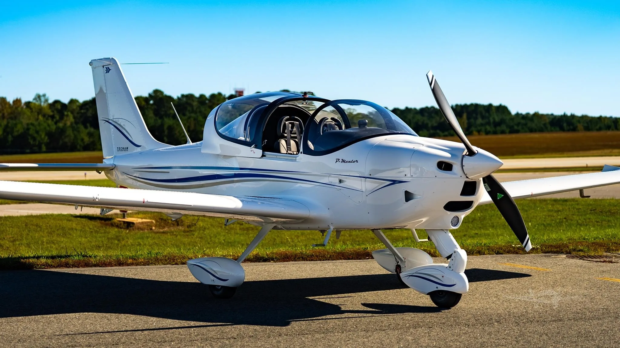 Marketing image of a 2026 TECNAM P MENTOR.