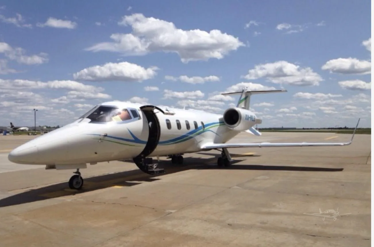 Marketing image of a 2006 LEARJET 60SE.