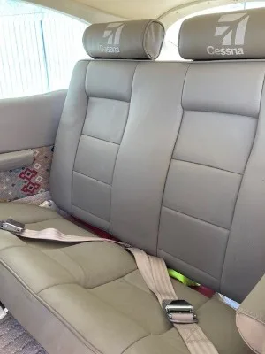 Cabin interior of a 1977 Cessna 177RG.