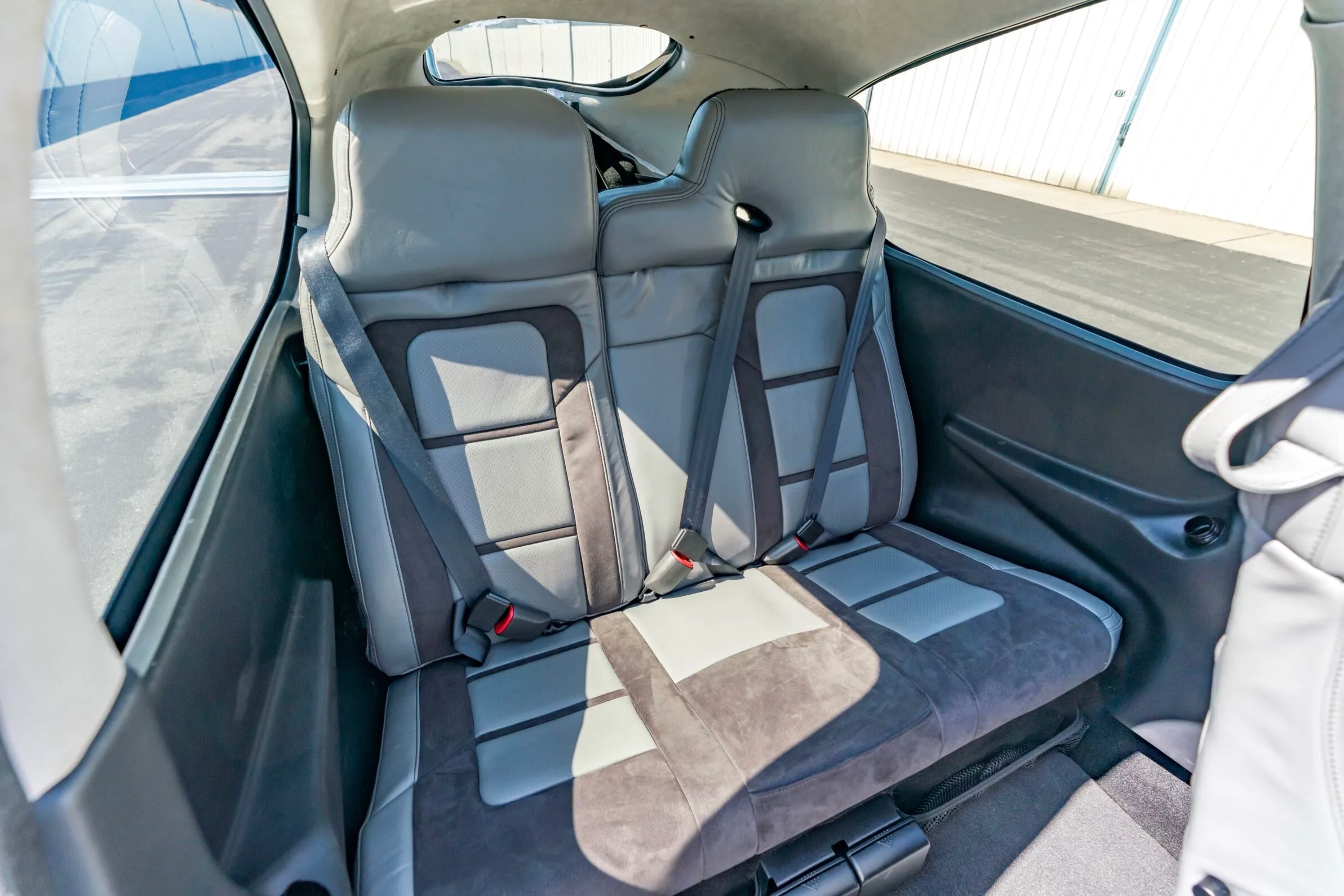 Cabin interior of a 2020 Cirrus SR22-G6 TURBO.