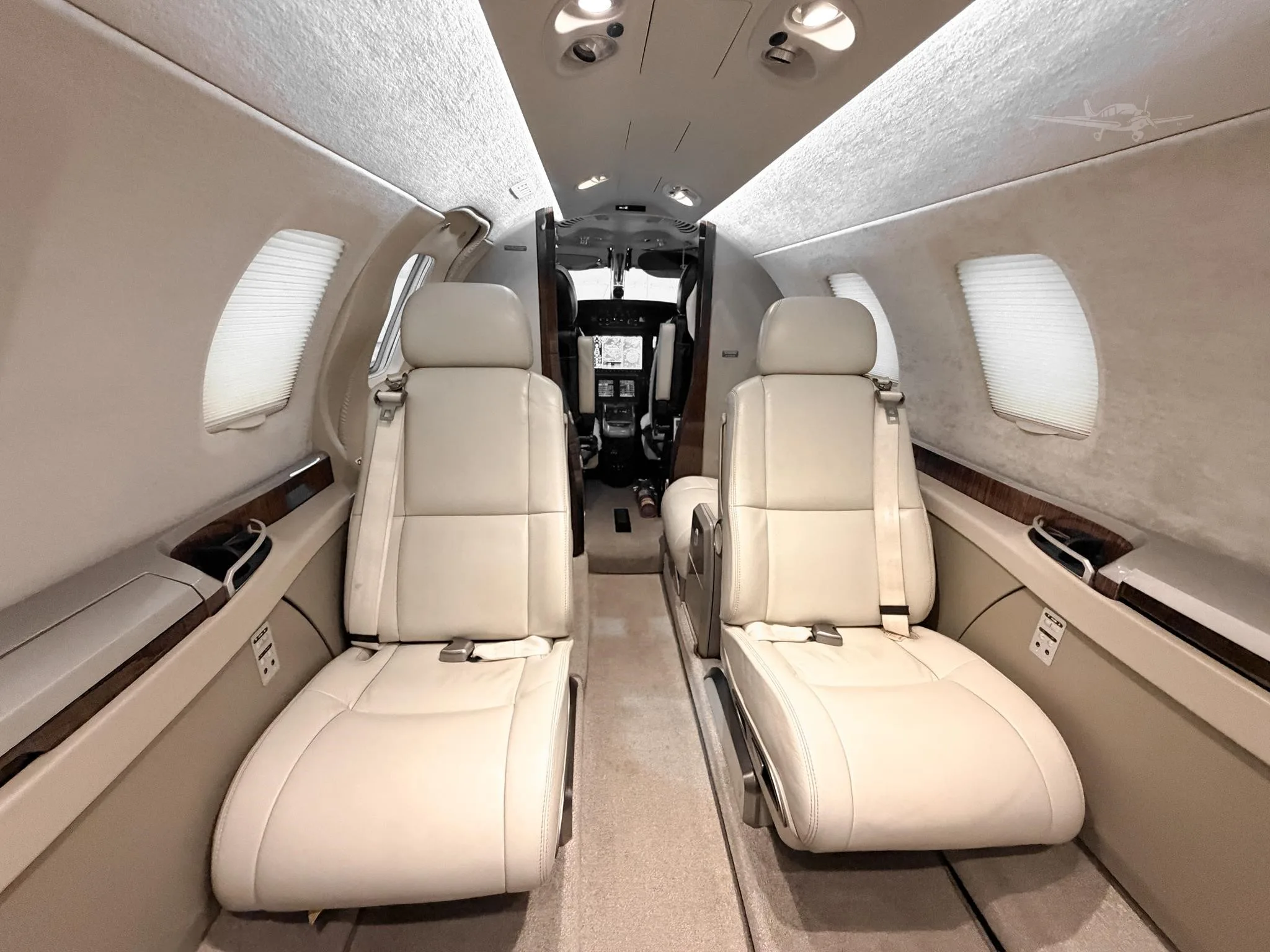 Cabin interior of a 2015 CESSNA CITATION M2.