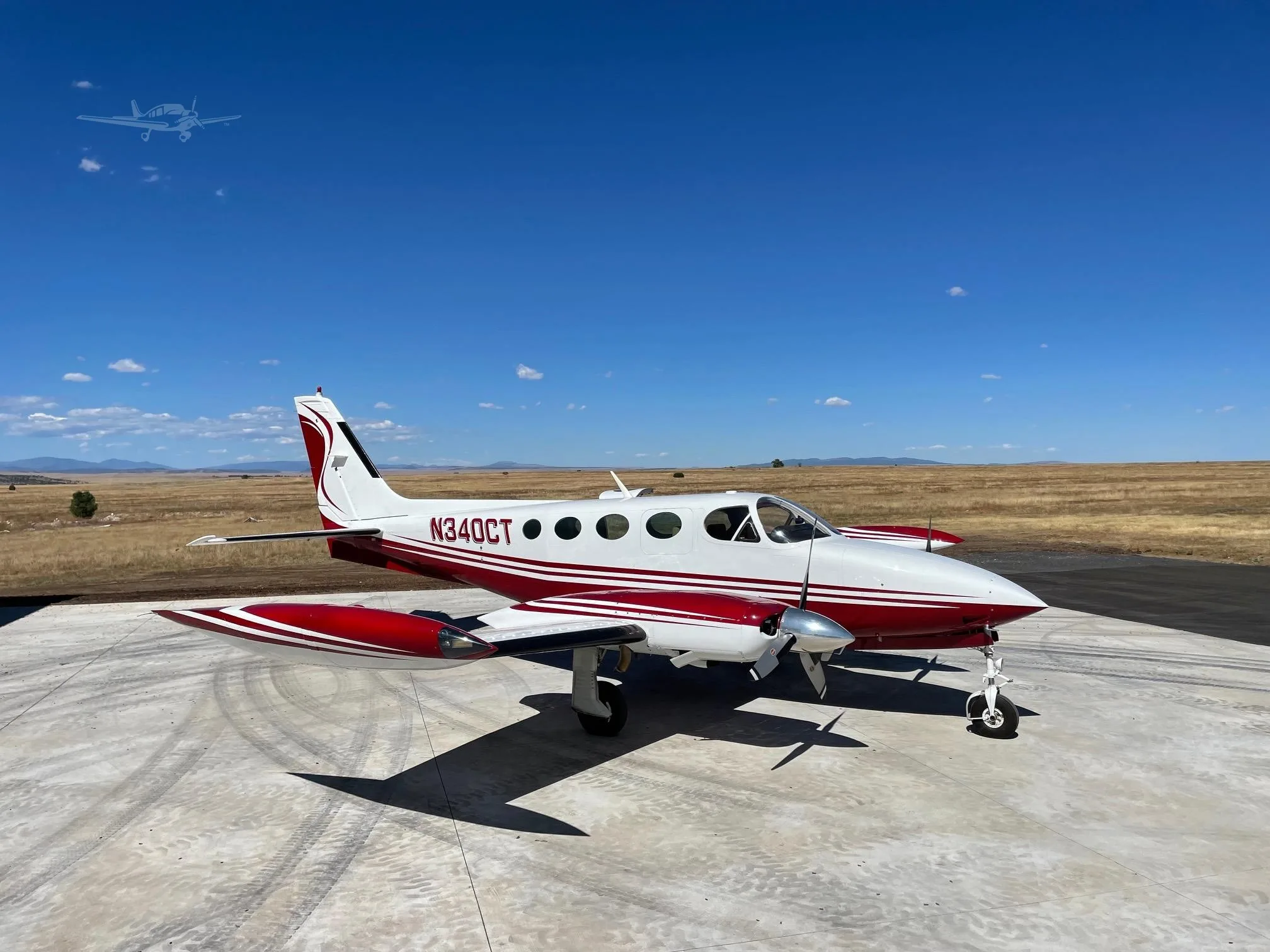 Marketing image of a 1982 CESSNA 340A.