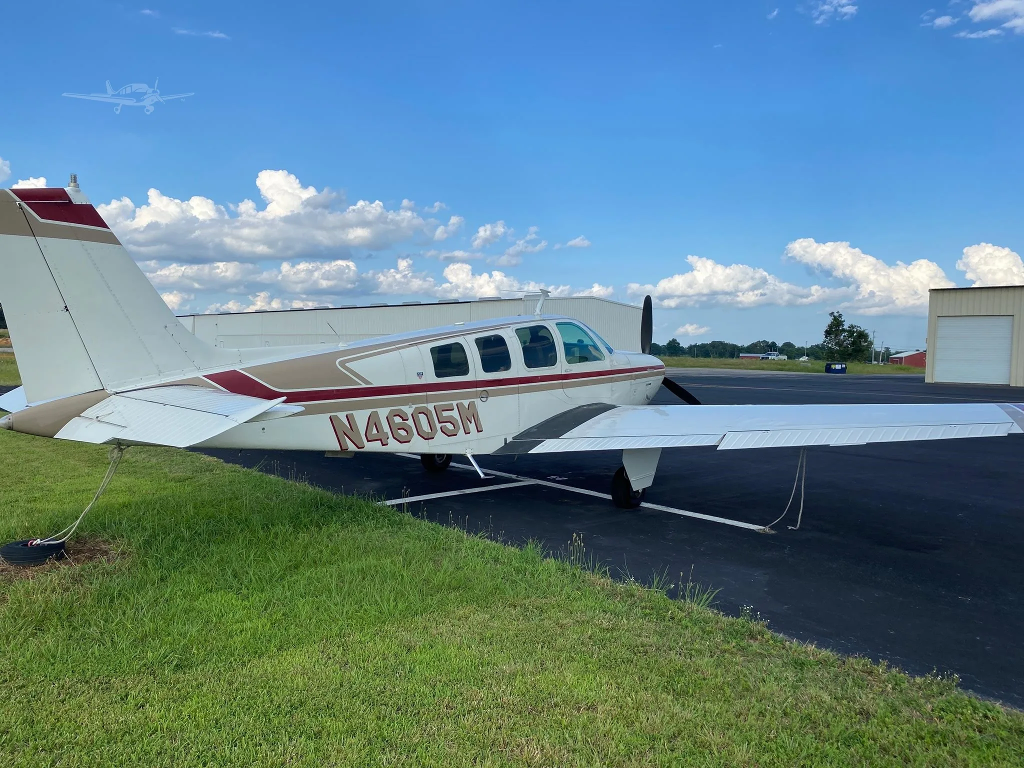 Exterior view of a 1978 BEECHCRAFT A36 BONANZA.