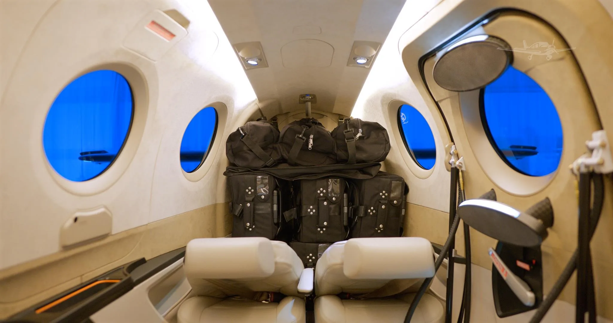 Cabin interior of a 2027 EPIC E1000 AX.