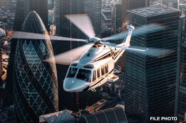 Exterior view of a 2026 Leonardo AW139, L-1277.