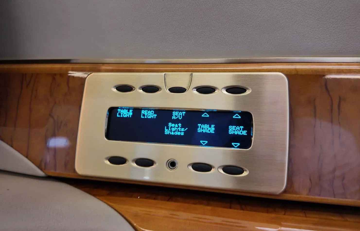 Avionics suite of a 2008 Cessna Citation Sovereign.