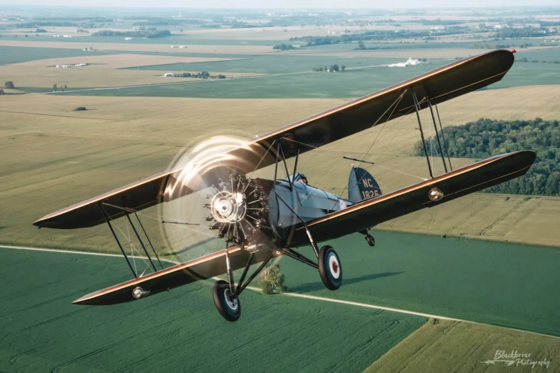 Exterior view of a 1927 Waco ASO.