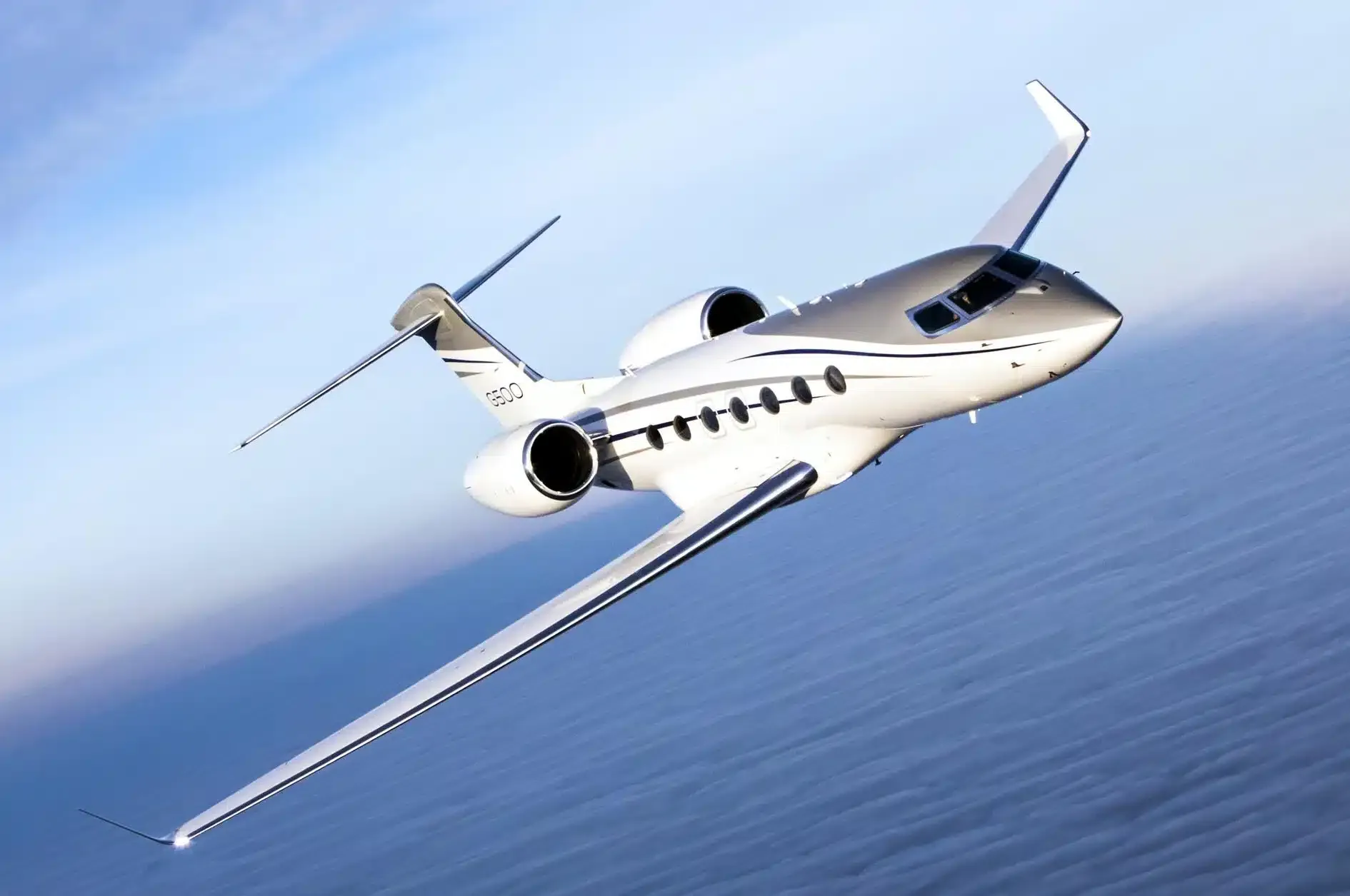 Marketing image of a 2023 Gulfstream G500 | Leviate Air Group.