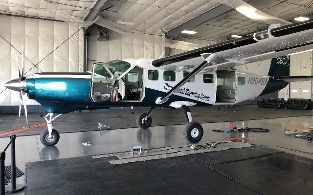 Marketing image of a 1999 Cessna Caravan 208B.