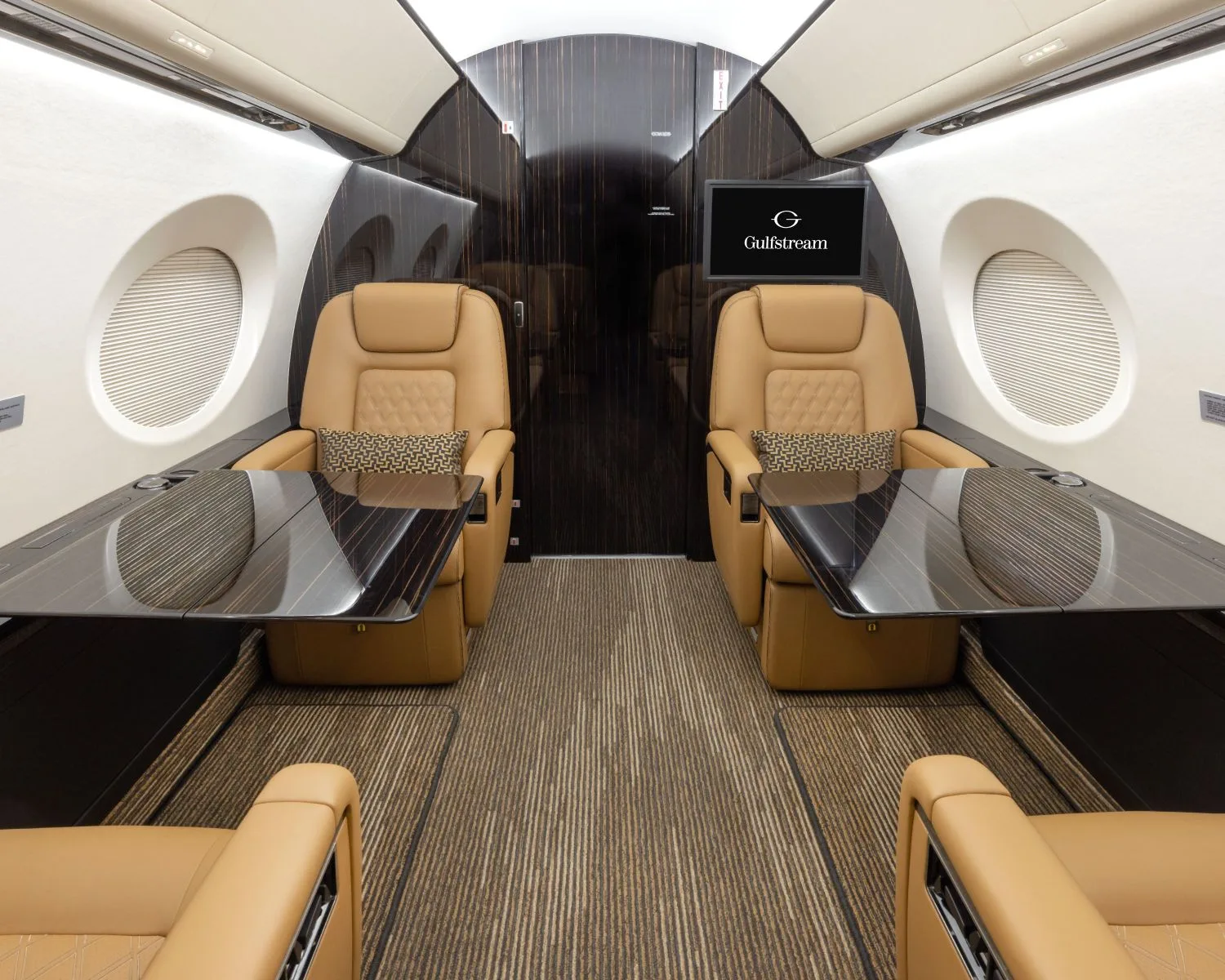Cabin interior of a Gulfstream G500 –.