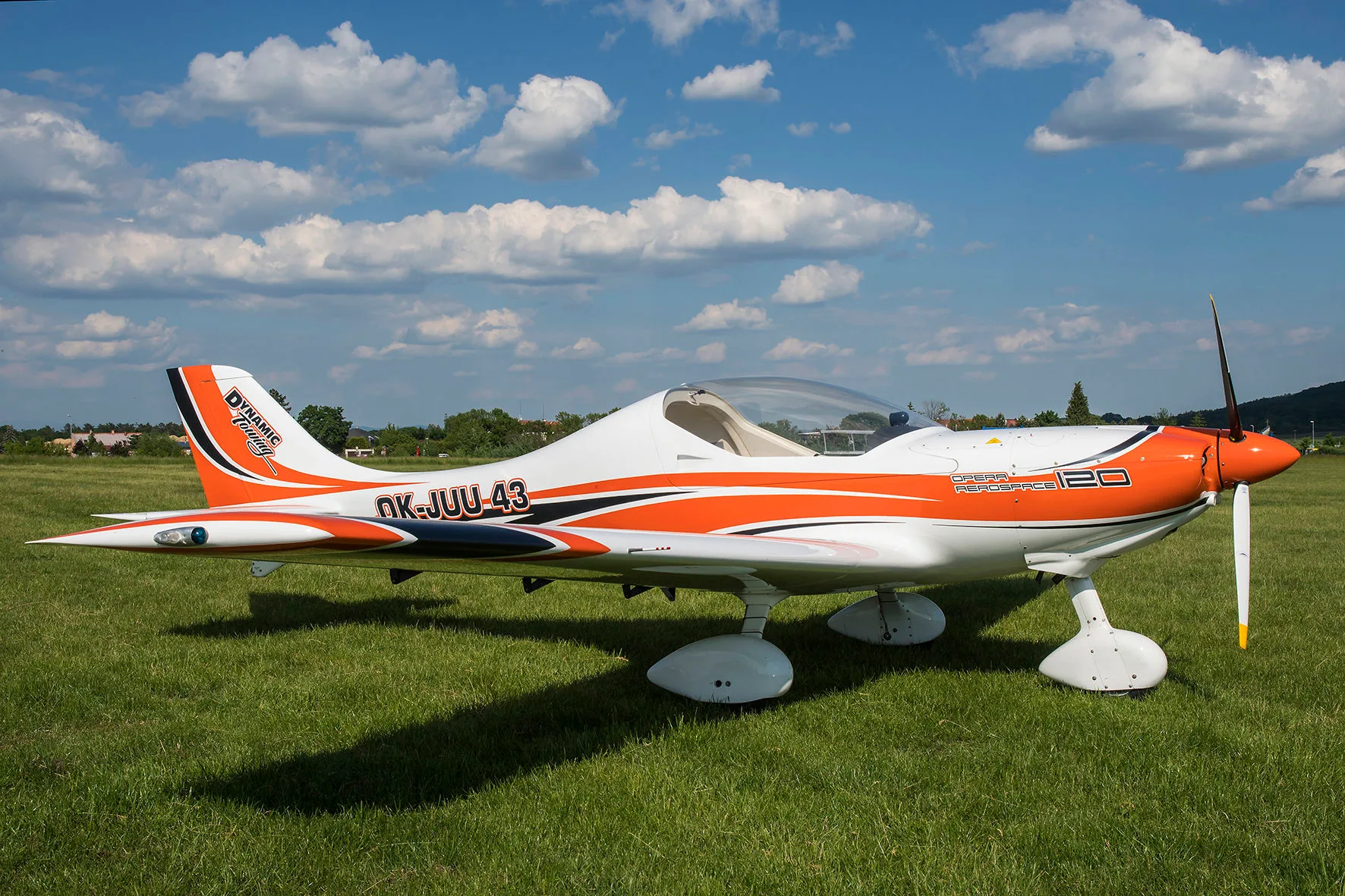 Exterior view of a 2004 Aerospool WT9 Dynamic Club, OK-JUU43.