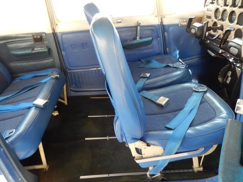 Cabin interior of a 1978 Cessna 172N- N738TX Aircraft.