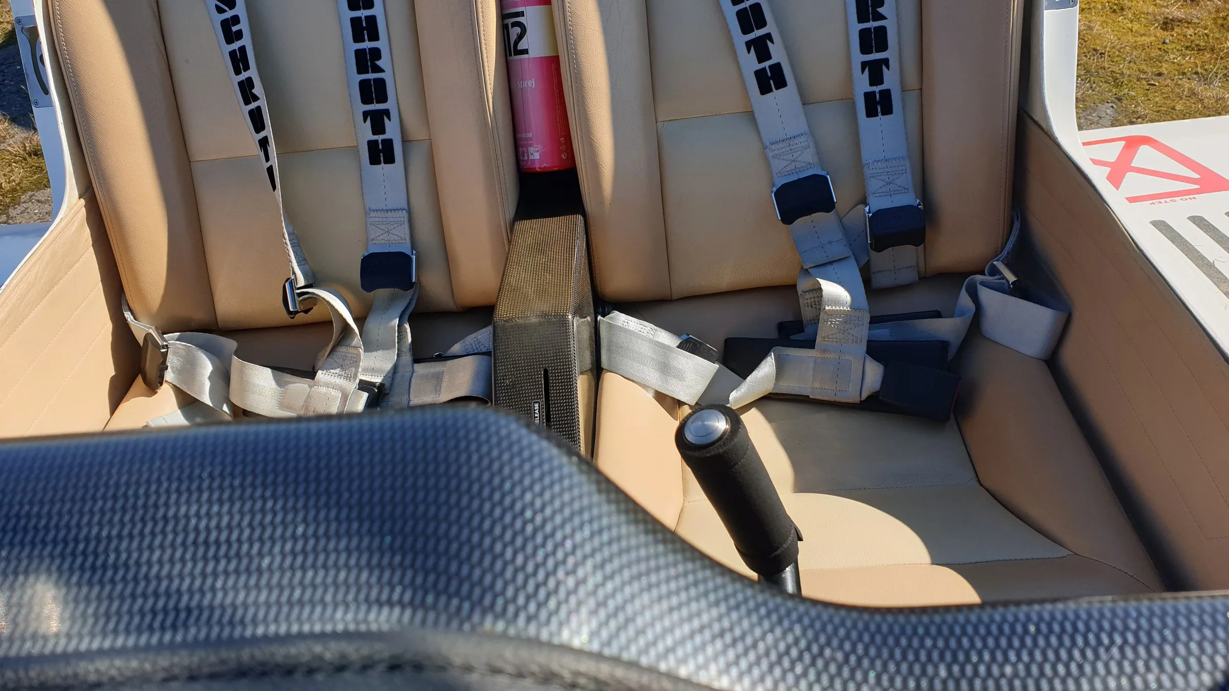 Cabin interior of a 2010 TL Ultralight TL 2000 Sting S4.