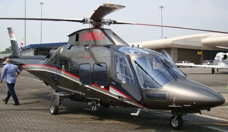 Exterior view of a 2011 Aircraft Agusta 109SP GrandNew.