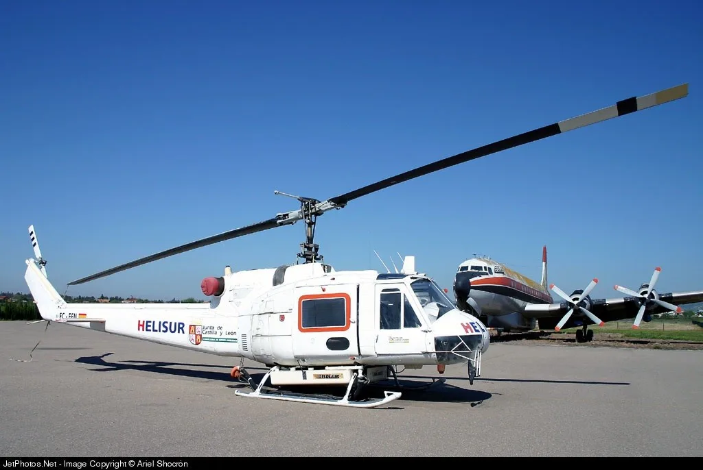 Exterior view of a Helicopter 204.