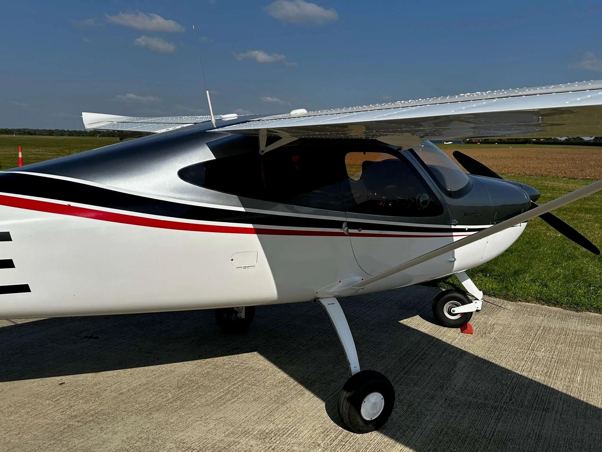 Marketing image of a Tecnam P2008JC MKII.