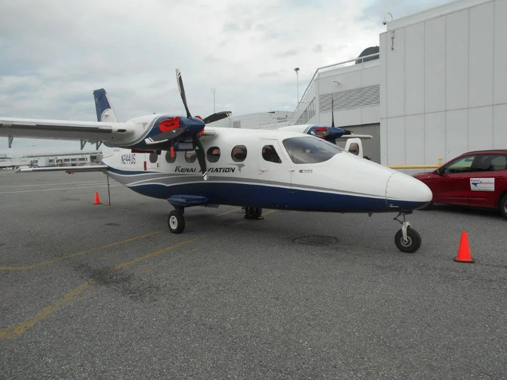 Exterior view of a 2022 Tecnam P2012.