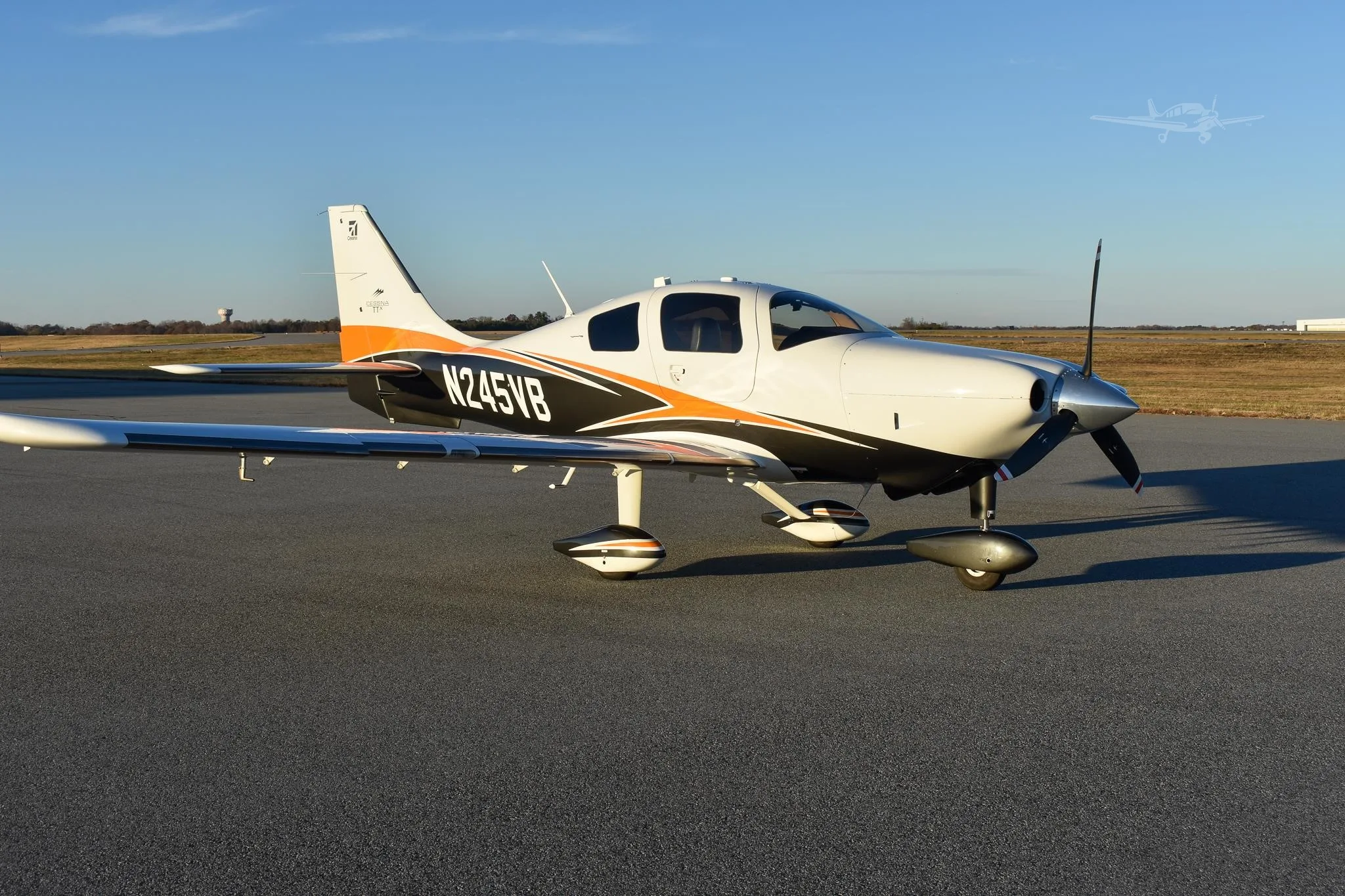 Exterior view of a 2015 CESSNA TTX, N245VB.