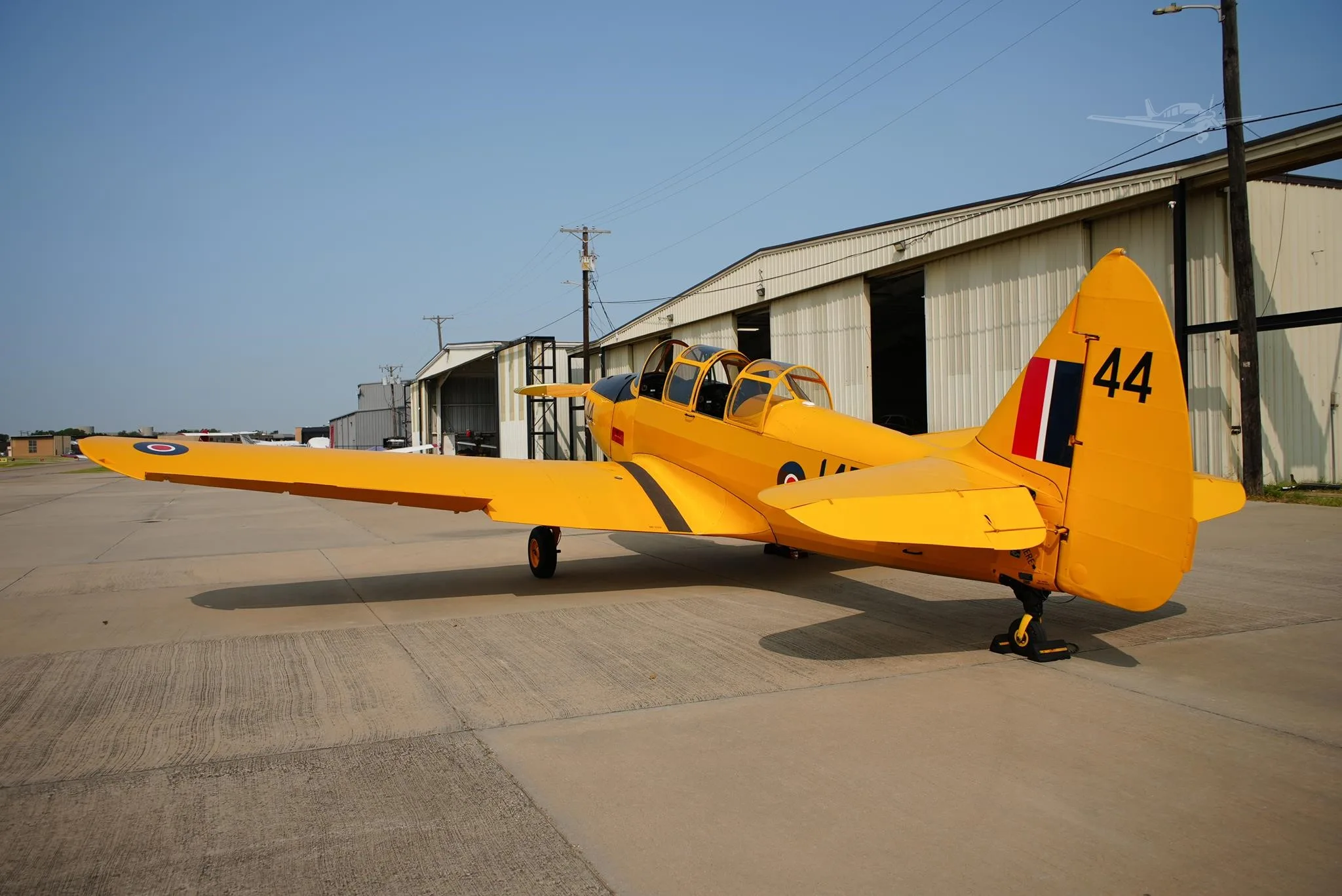 Exterior view of a 1943 FAIRCHILD PT-26, N75LD.
