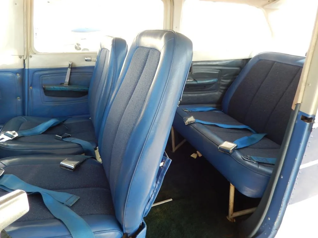 Cabin interior of a 1978 Cessna 172N- N738TX Aircraft.