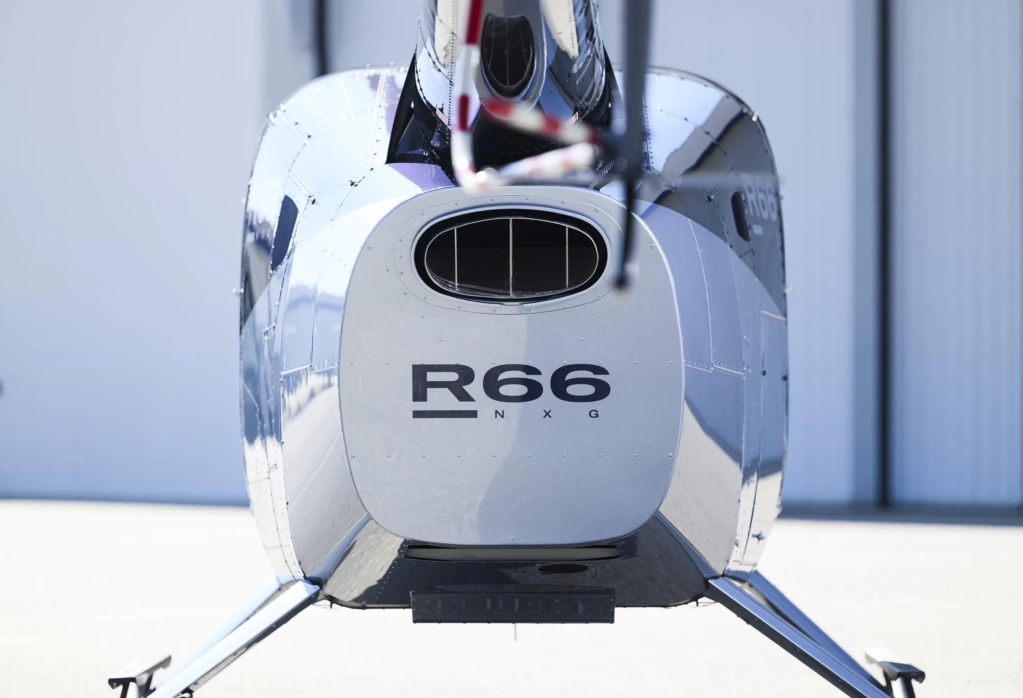 Marketing image of a 2027 ROBINSON R66 NXG.