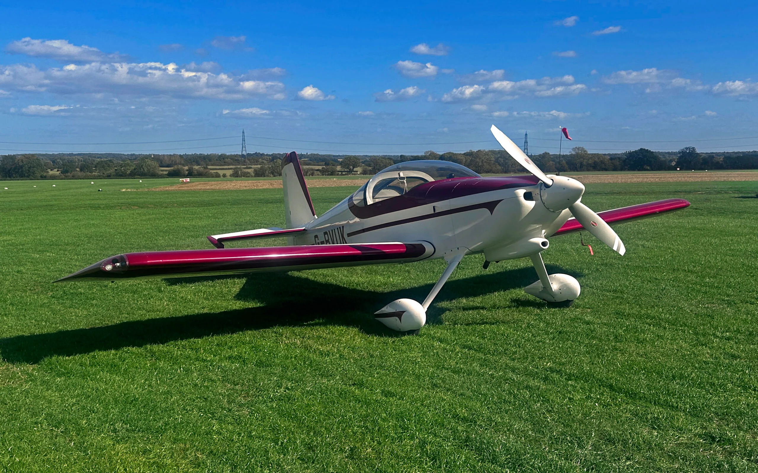 Exterior view of a 2007 Vans RV-7 £115,000 - CK Aviation.