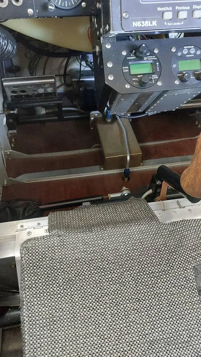 Engine detail of a 2016 Sonex ONEX.