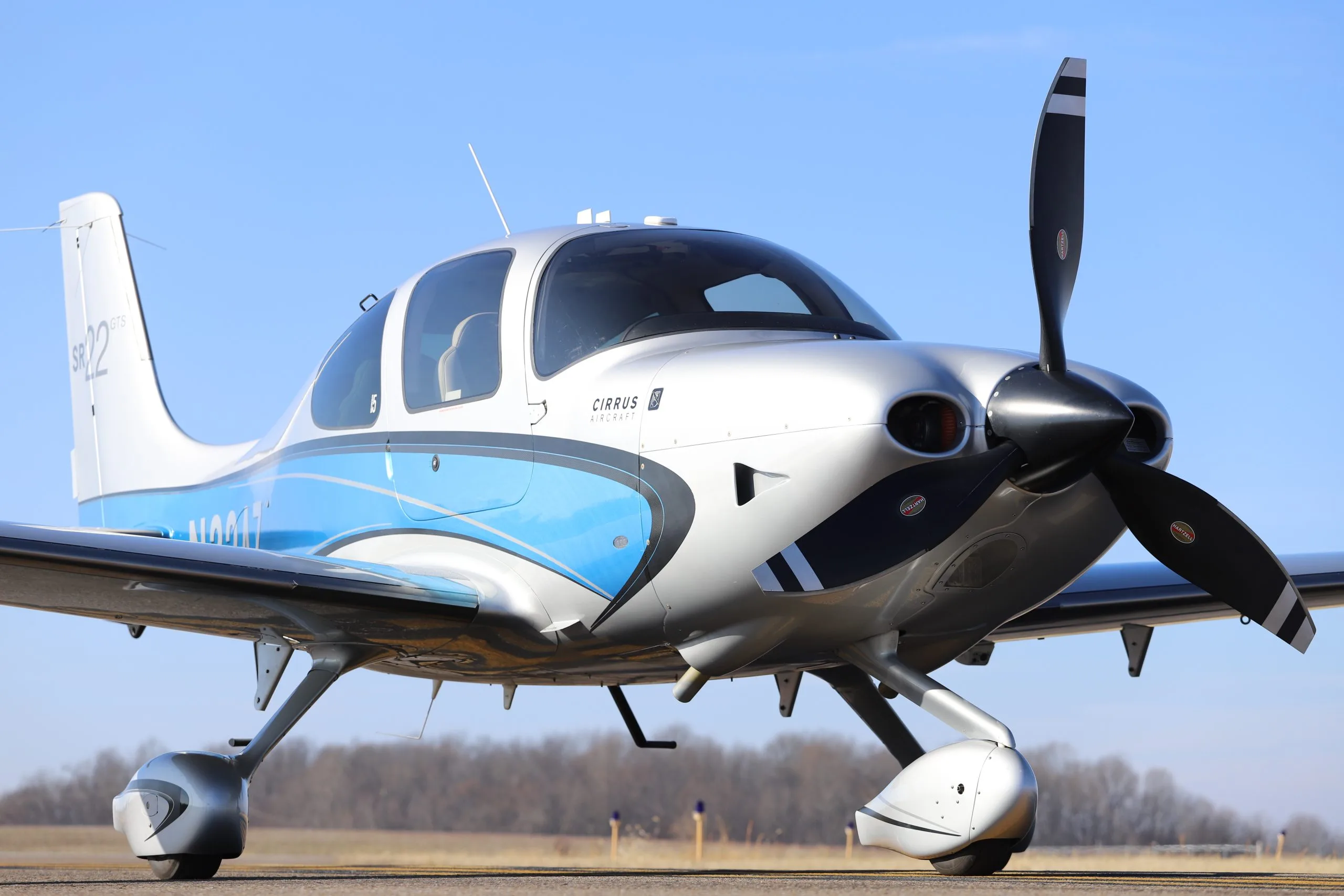 Marketing image of a 2013 Cirrus SR22 G5.