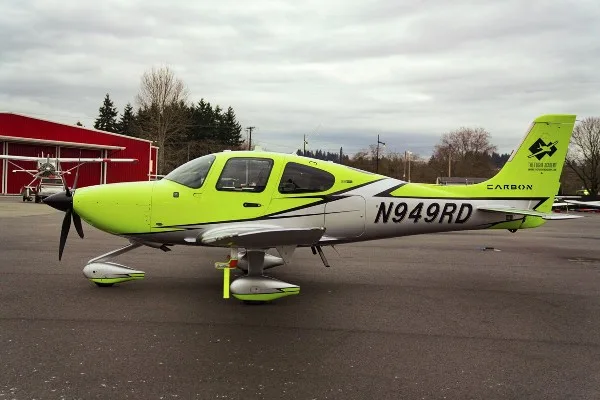 Marketing image of a 2020 Cirrus SR22T-G6.