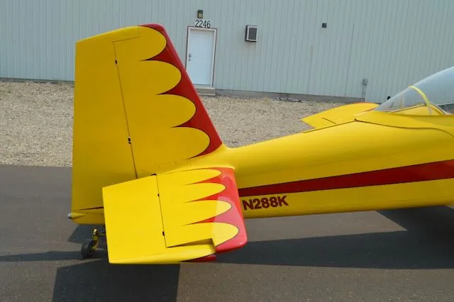 Exterior view of a 2003 Vans Aircraft, N288K.