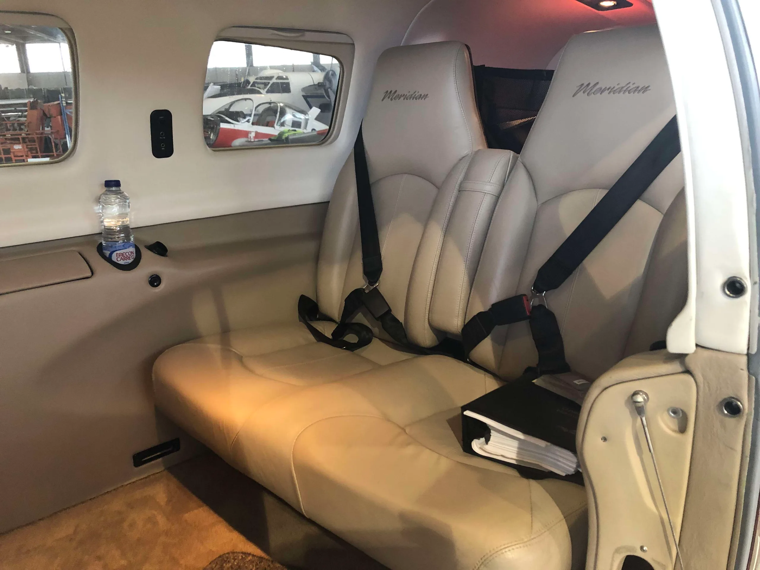 Cabin interior of a 2006 Piper PA46-500TP Meridian.