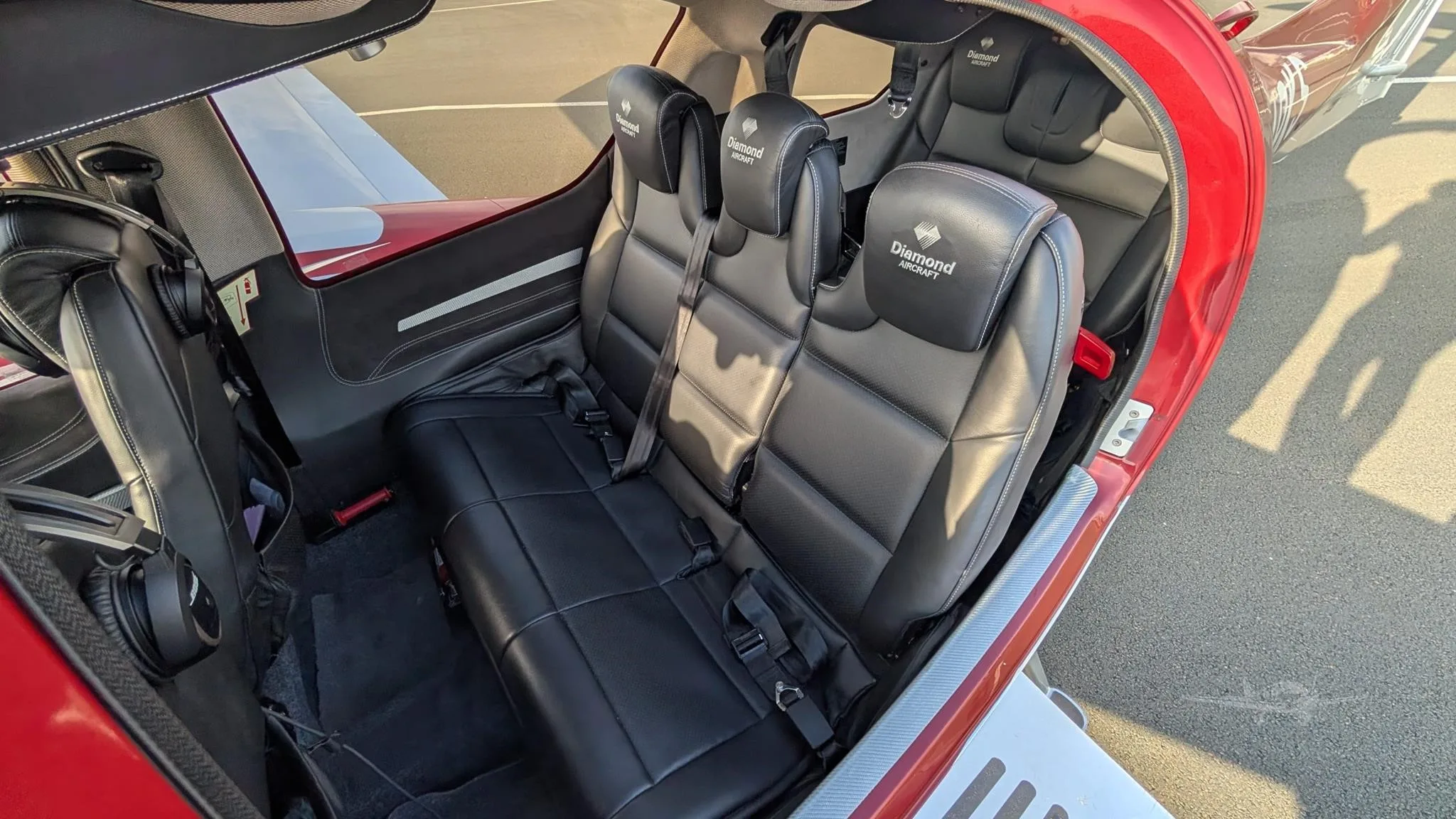 Cabin interior of a 2021 DIAMOND DA62.