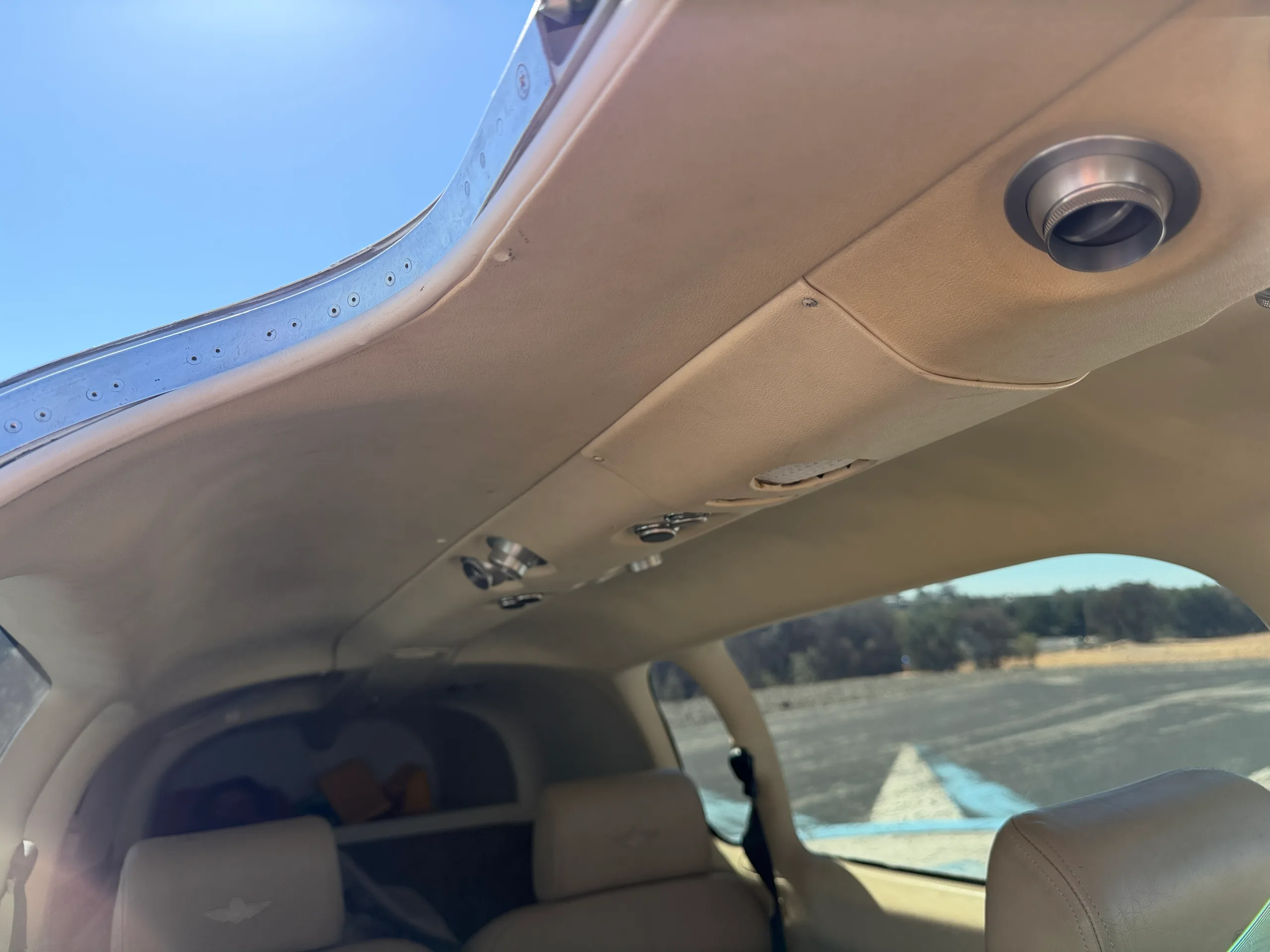 Cabin interior of a 2007 Mooney Ovation, $325,000 - (Local to Placerville).