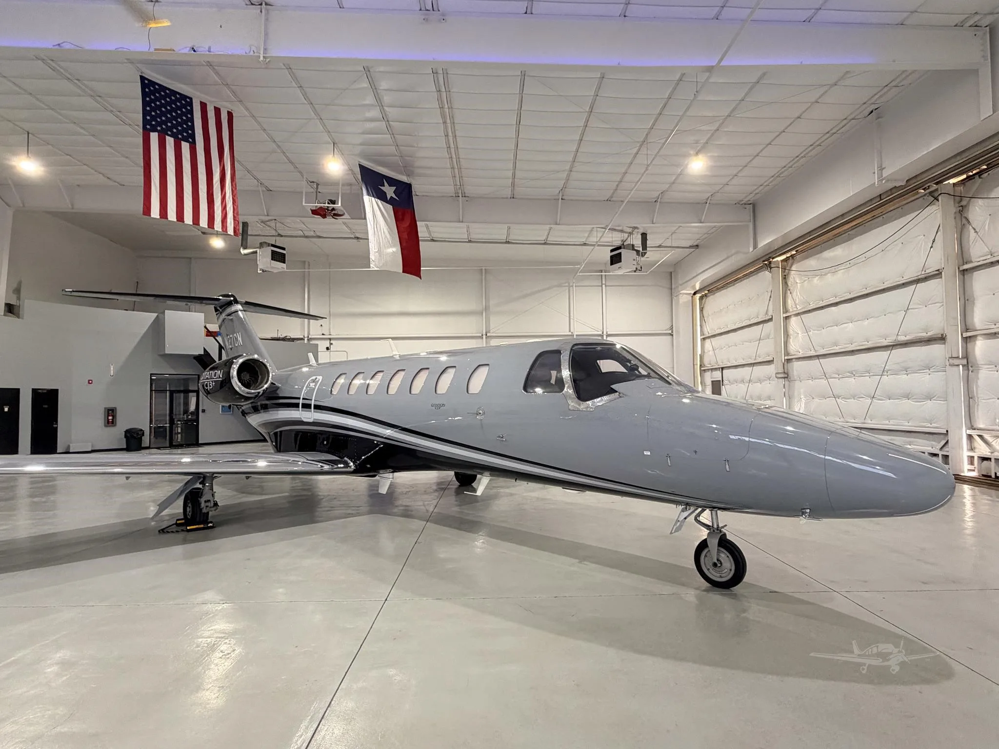 Exterior view of a 2023 CESSNA CITATION CJ3+, N27CN.