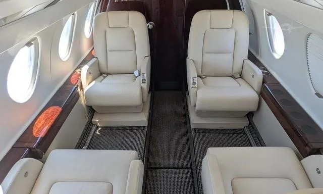Cabin interior of a 2000 DASSAULT FALCON 50EX.