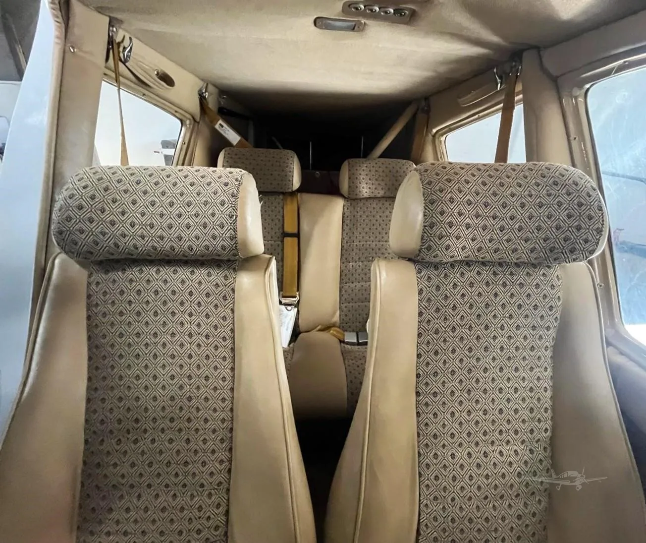 Cabin interior of a 1974 BELLANCA 17-30A SUPER VIKING.