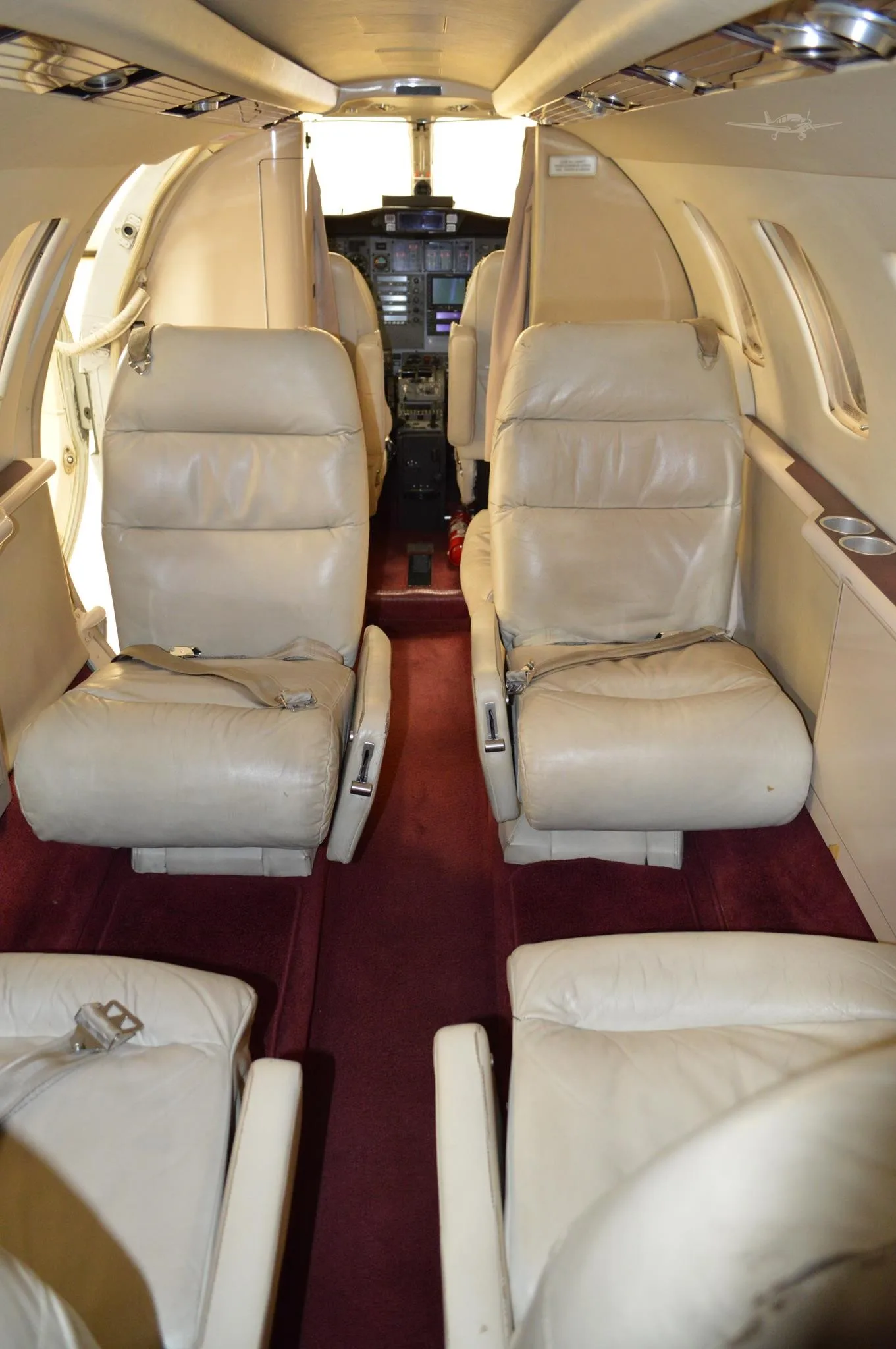 Cabin interior of a 1999 CESSNA CITATION JET.