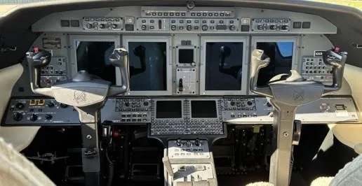 Cockpit and instrument panel of a 2021 CESSNA CITATION CJ4 GEN 2.
