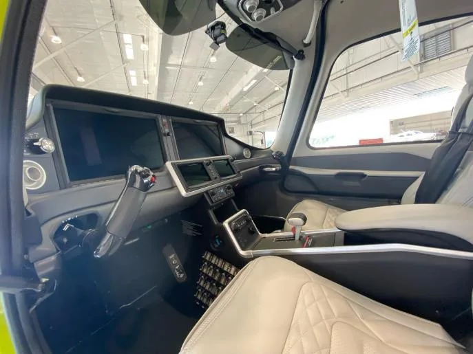 Cabin interior of a 2025 Cirrus SR22T G7+ GTS.