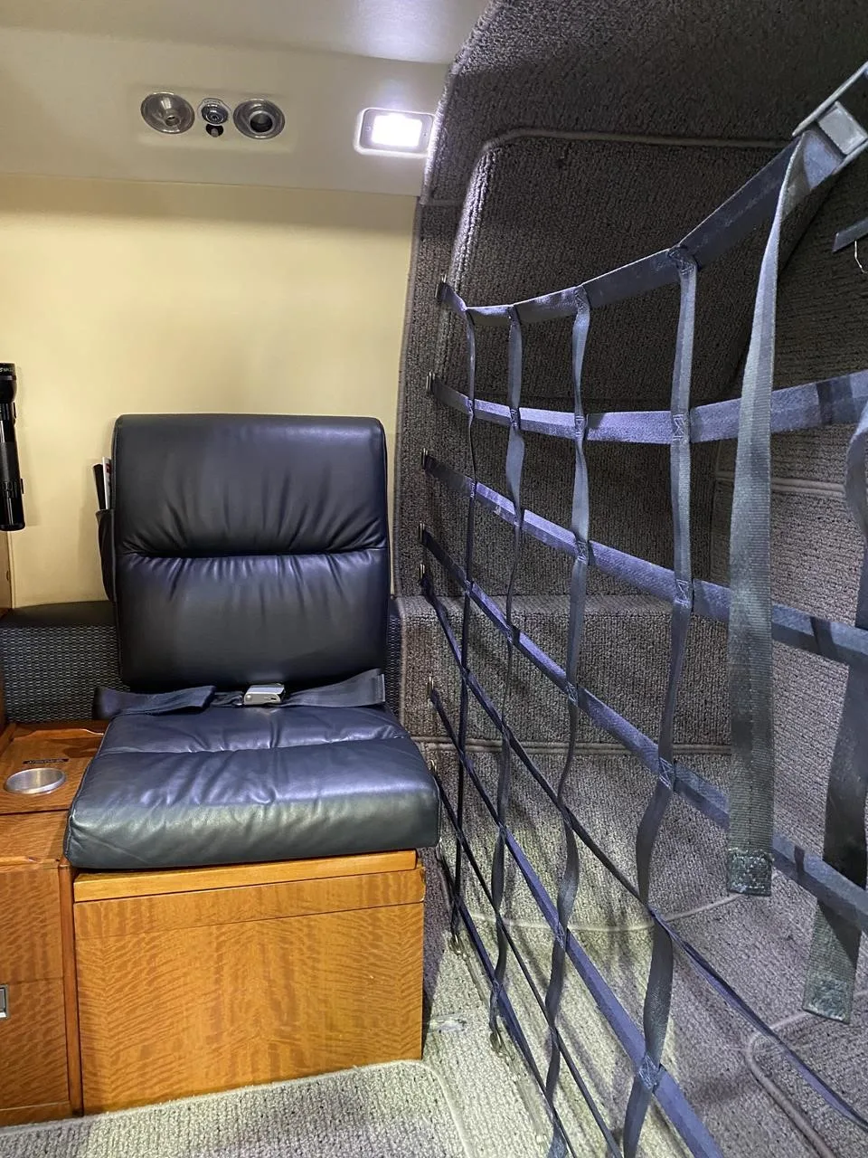 Cabin interior of a 1980 MITSUBISHI MARQUISE.
