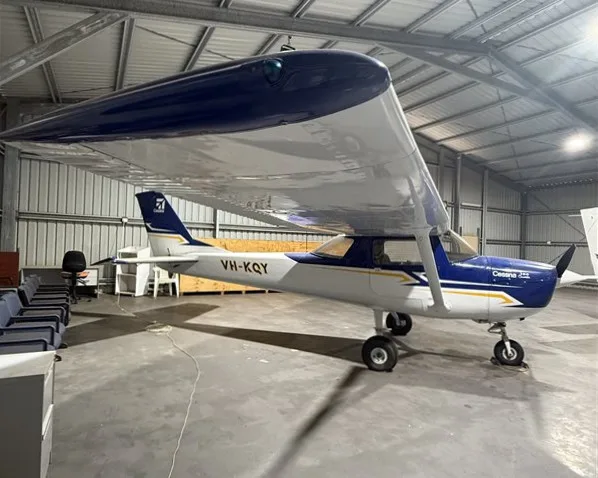 Exterior view of a 1982 Cessna TR182, VH-IVL.