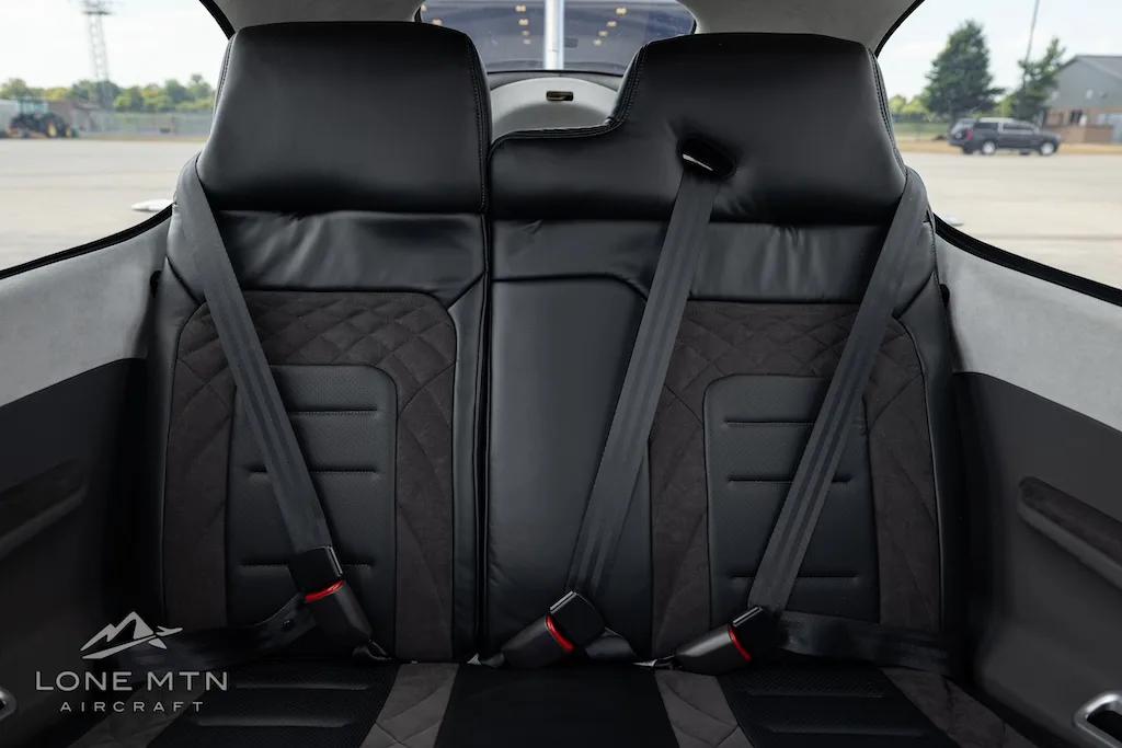 Cabin interior of a 2025 Cirrus SR22T G7+.