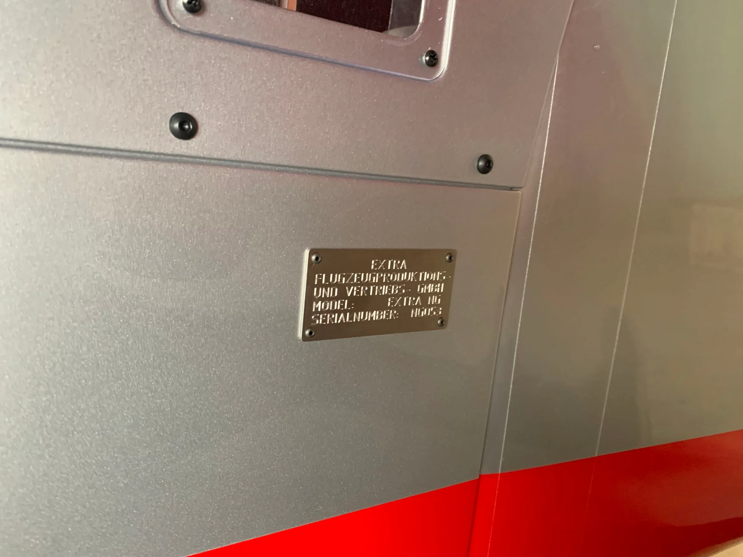 Cabin interior of a 2023 Extra NG.