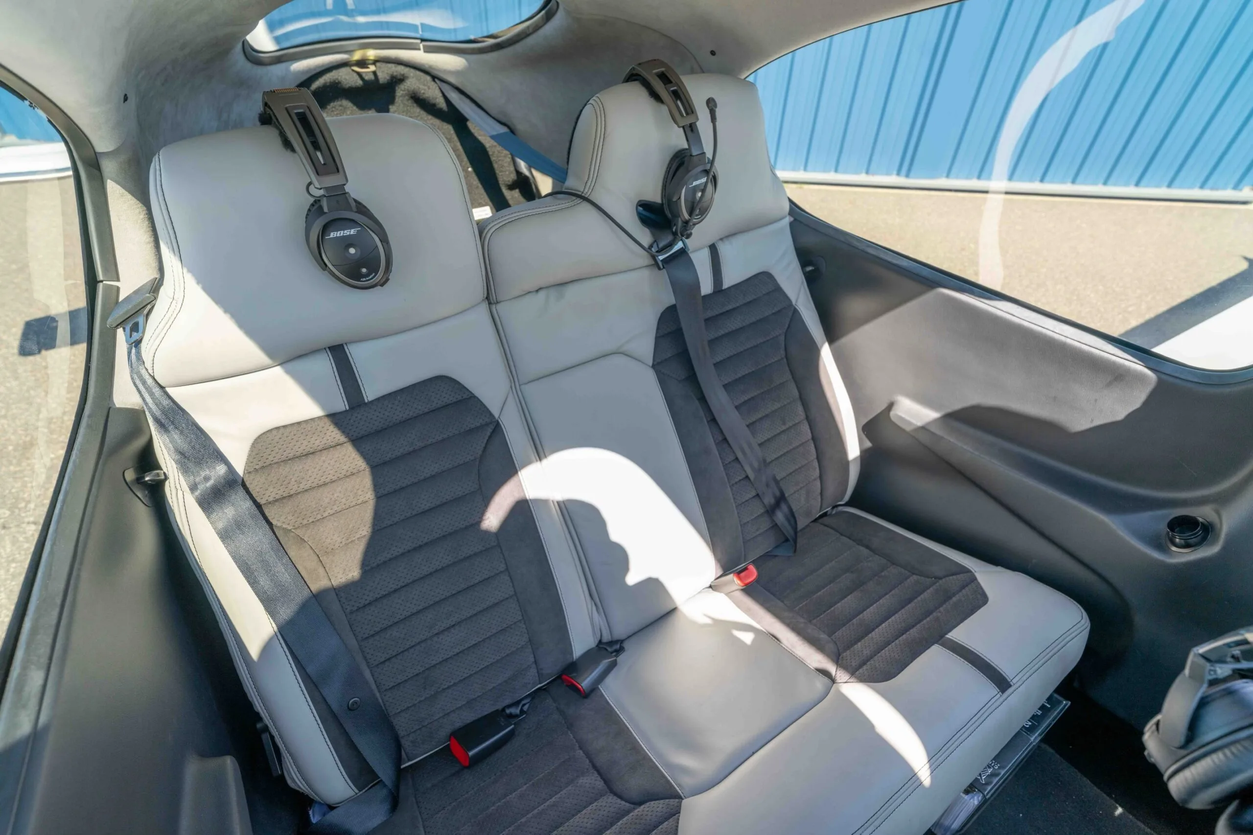 Cabin interior of a 2018 Cirrus SR22-G6 TURBO.