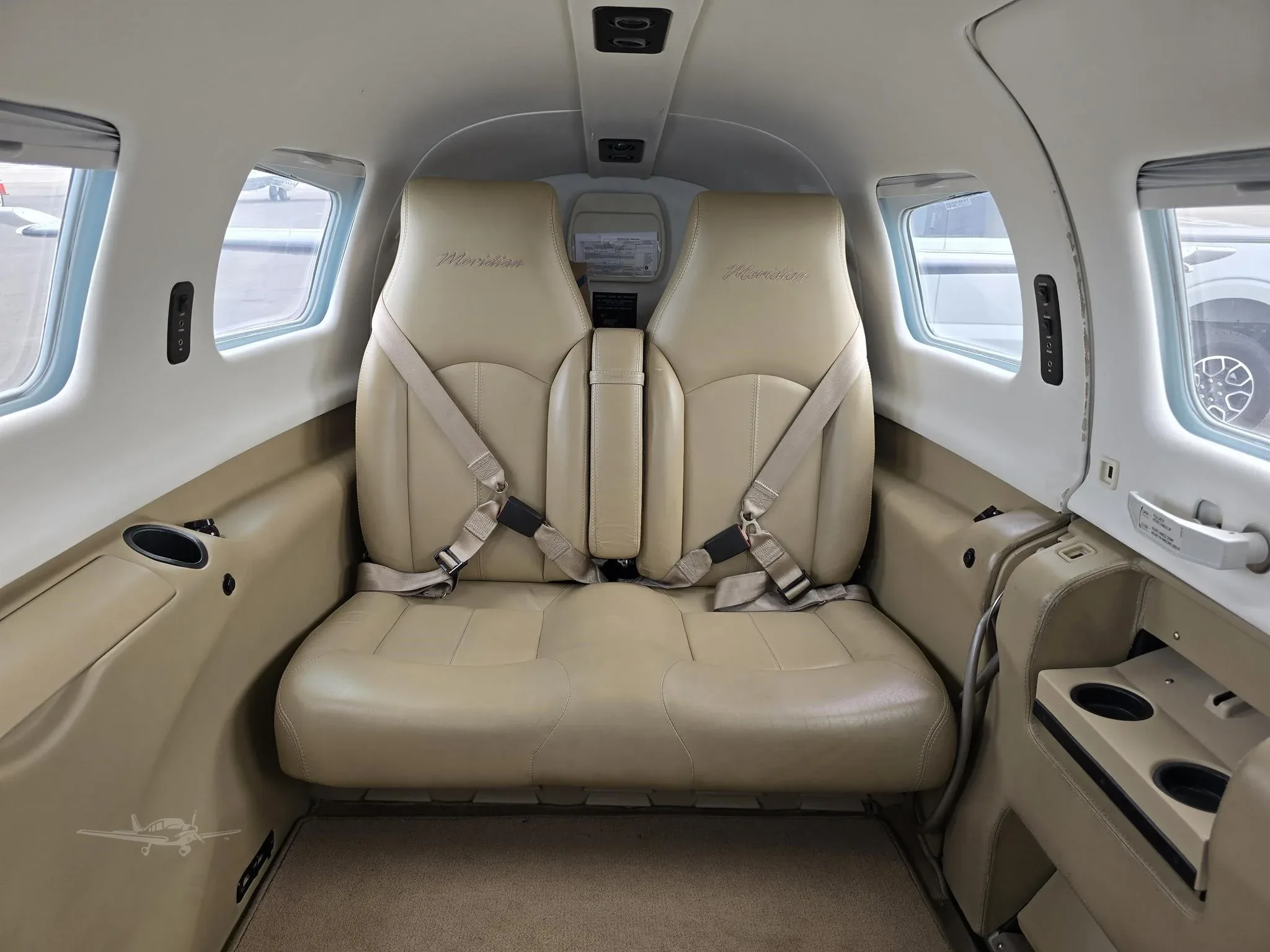Cabin interior of a 2009 PIPER MERIDIAN.