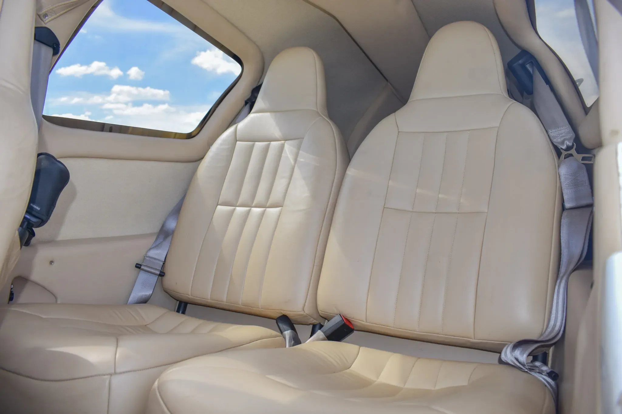 Cabin interior of a 2005 Columbia.
